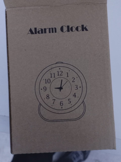 Часы- будильник Alarm clock синий