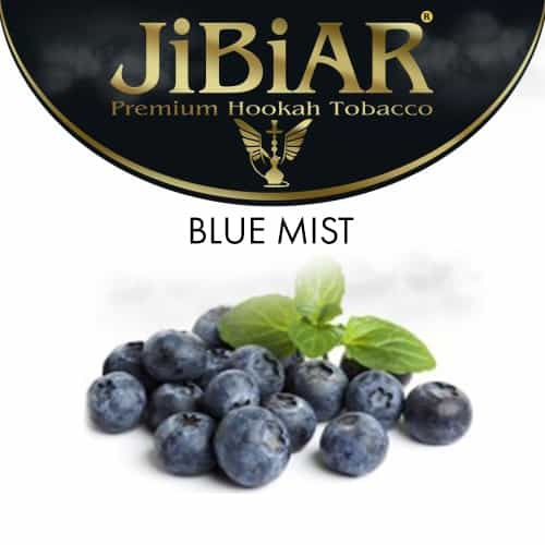 Тютюн Jibiar Blue Mist (Джибіар Блю Міст - Чорниця Ментол Лікер Baileys) 250г (Виготовлено в 2019)
