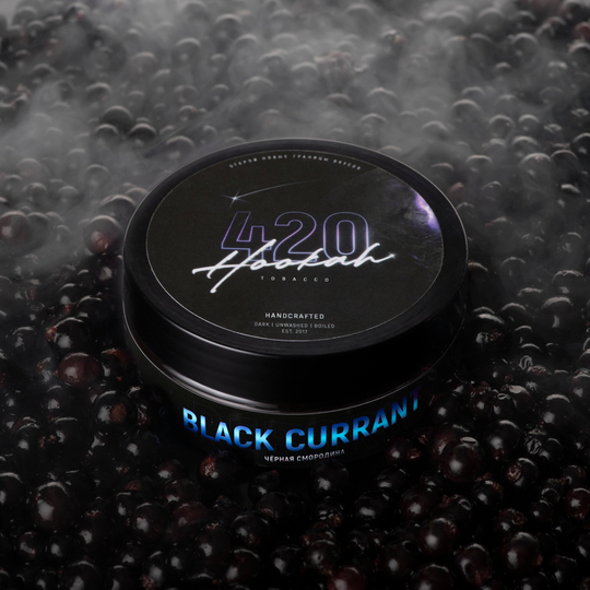 Тютюн 420 Чорна Смородина (Black Currant) 100г