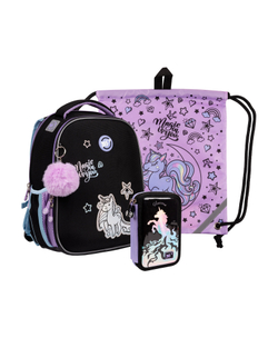 Набір колекційний (рюкзак, сумка, пенал) YES H-100_Collection Magic Unicorn (арт. 559794)