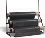 Плёнка чёрная, 150мкм, 3м/50м. полиэтиленовая (для мульчирования, строительная).