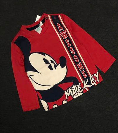 Реглан "Міккі", бавовна ТМ "Original marines" (74 см)