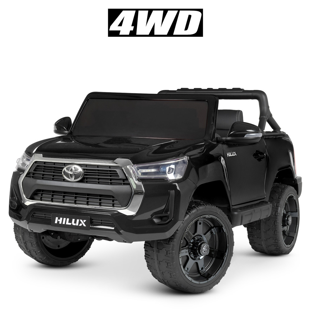 Дитячий електромобіль джип Toyota Hilux 4WD M 4919EBLR