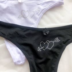 Стринги высокой посадки