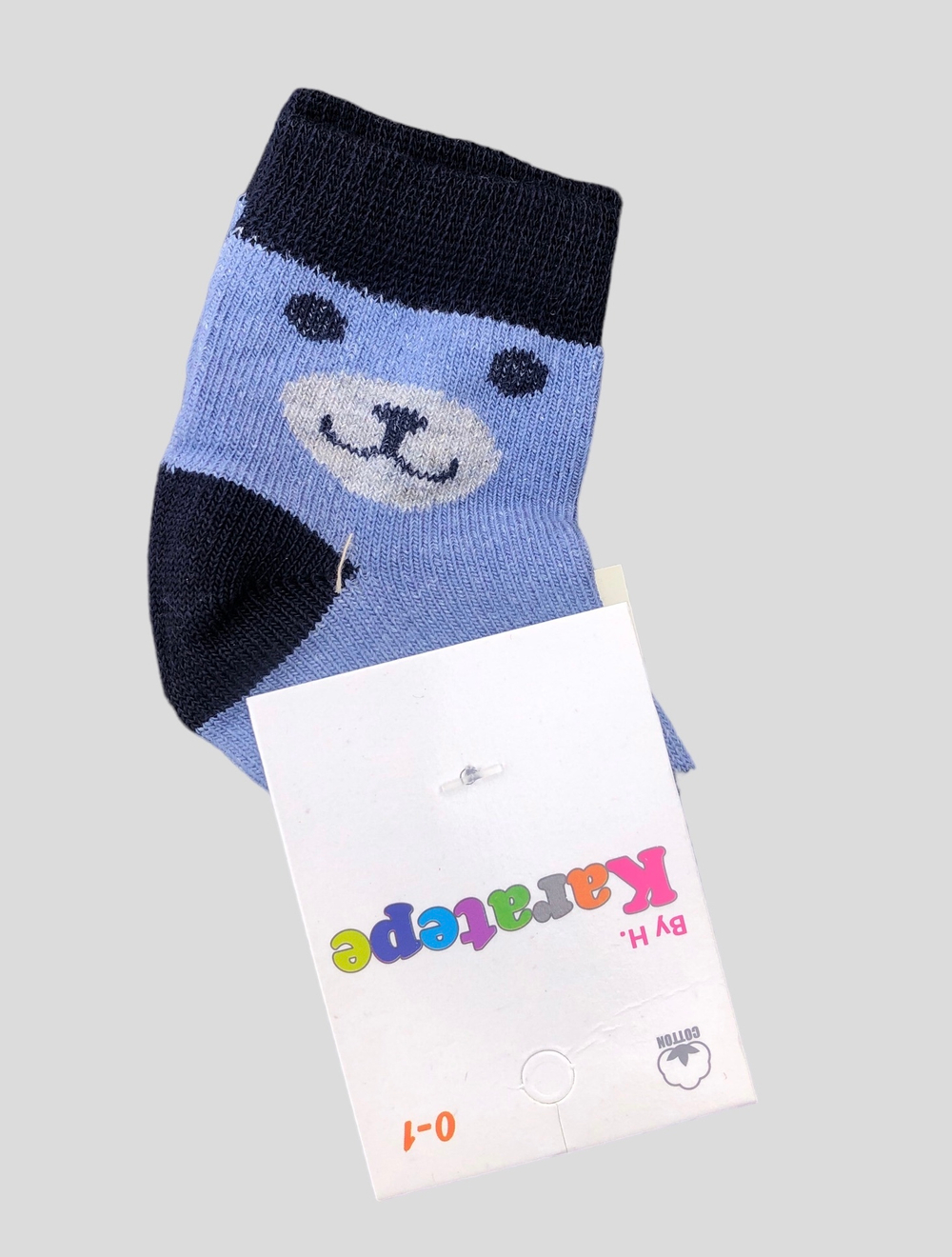 Шкарпетки "Ведмежа", котон ТМ "Karatepe socks" (0-6 міс)