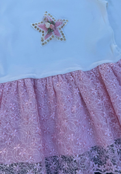 Сукня "Квіточка" бавовна, мереживо ТМ "Breeze"