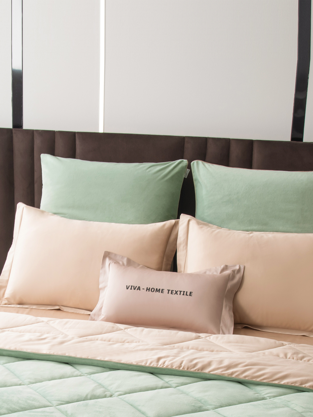 Комплект постельного белья Сатин Velvet Premium с Одеялом VP012