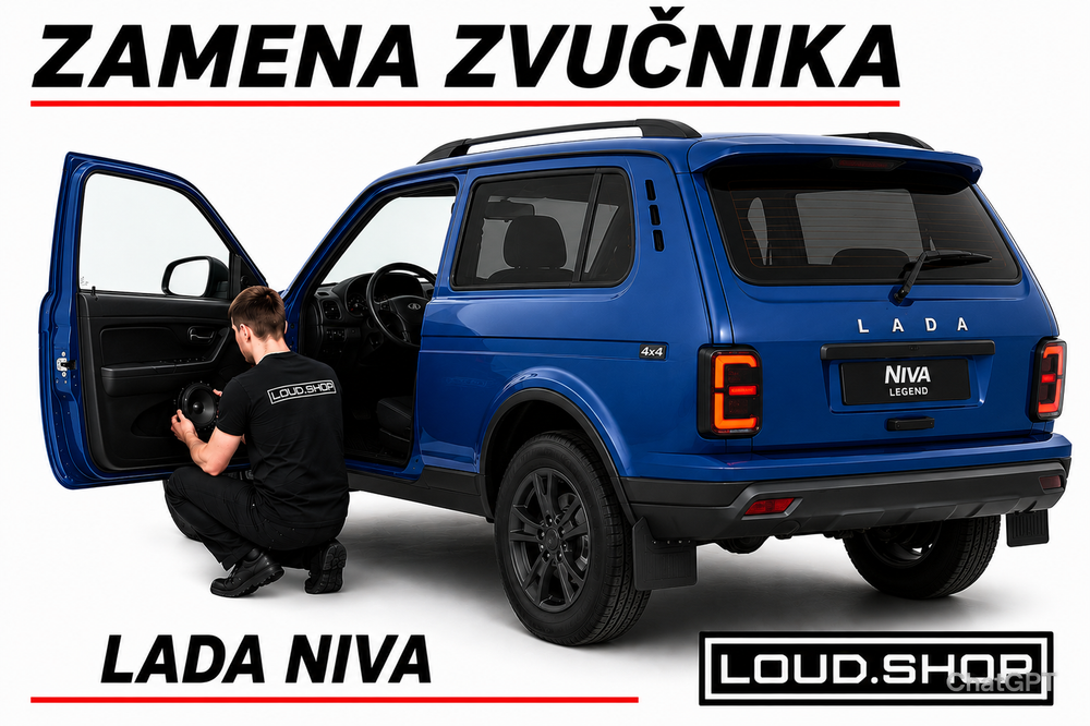 Komplet Zvučnika Lada Niva