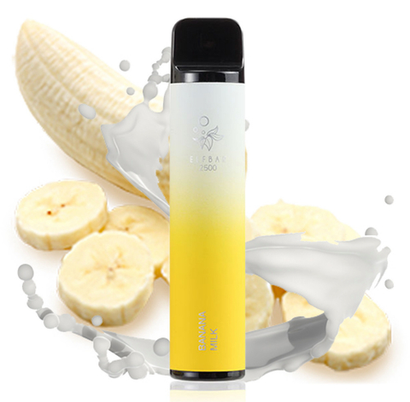 ElfBar 2500 Banana Milk (Эльф Бар Банановое Молоко)