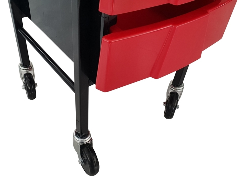 Парикмахерская тележка Pomocnik DUO Red