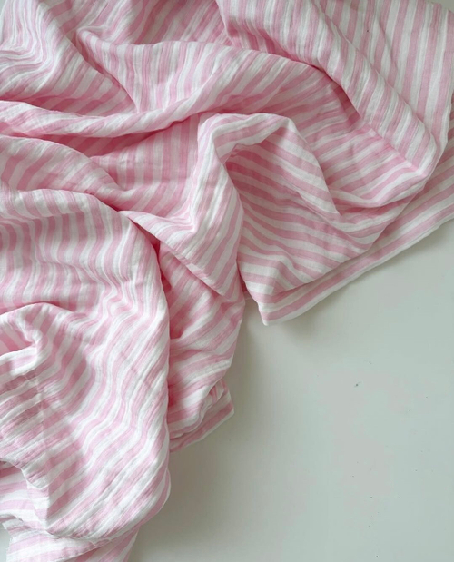 Муслин жатый принт