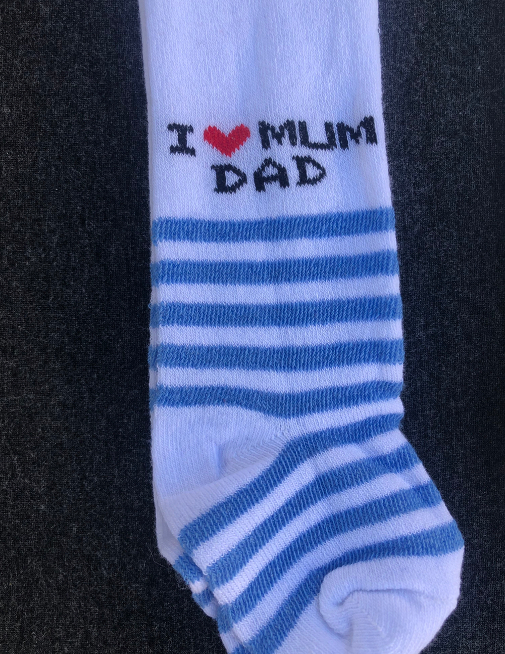 Колготки "I love mum dad", бавовна ТМ "Aleyna"