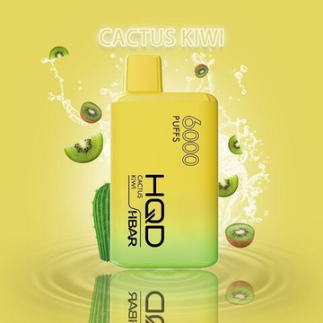 HQD HBAR 6000 Cactus Kiwi 5% nic