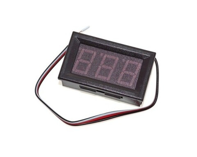 Voltmetar 12V 3 zice (Plus, Minus, Remote)