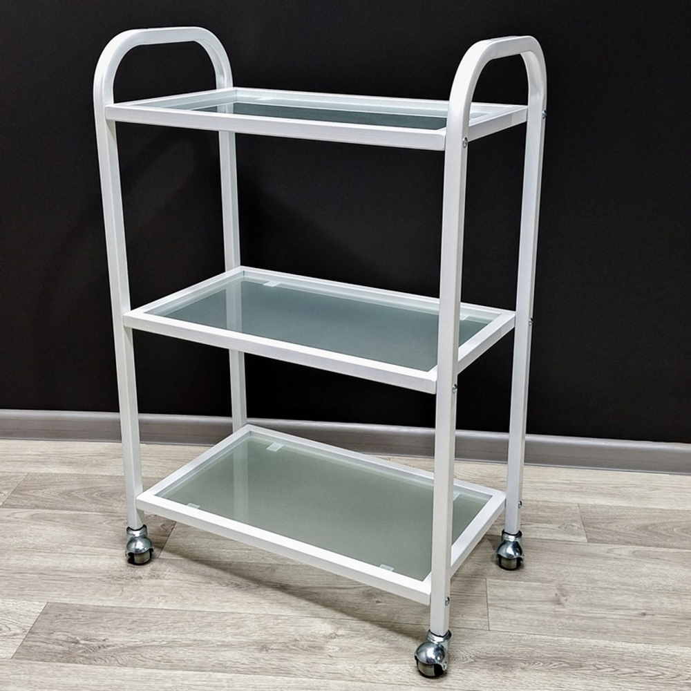 Тележка косметологическая R-21 white