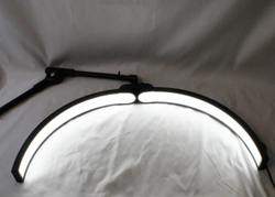 Бестеневая Led лампа для бьюти мастера универсальная F-800B, 45 Вт, черная