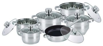 Набір каструль з нерж. стали 12 попер. Bohmann BH 1288 MRB