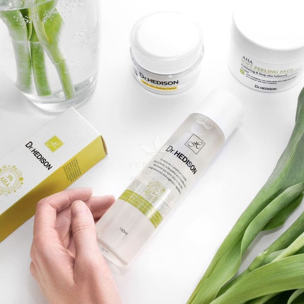 Тонер для проблемної шкіри Dr.Hedison AHA 3% Toner