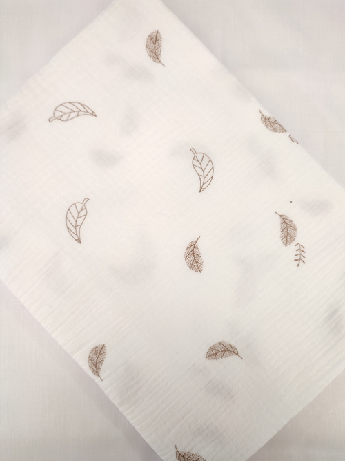 Пеленка муслиновая жатая двухслойная