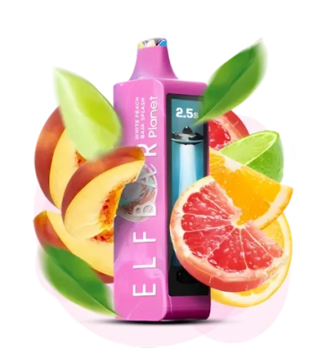 Elf Bar Planet 25000 - White Peach Baja Splash (5% Nic)