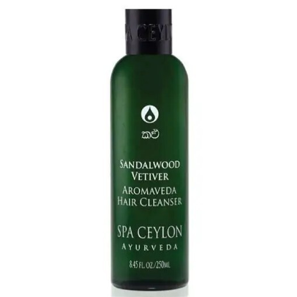 Шампунь для жирной кожи головы Сандал и Ветивер 250 мл, SPA Ceylon
