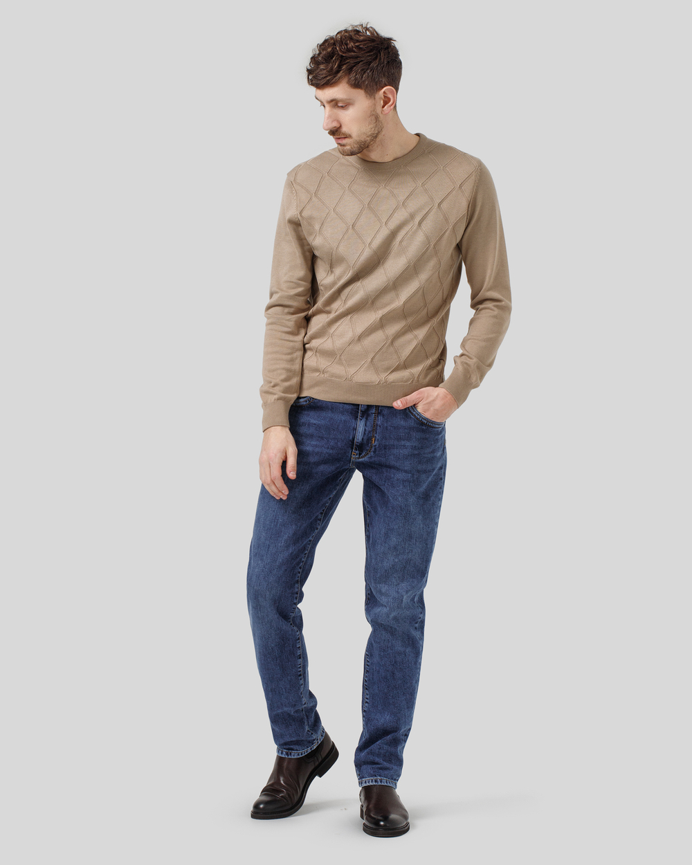 Джинси чоловічі Straight Fit сині (арт. 8862300301)