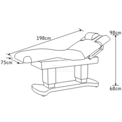 Масажний стіл zd-866hn з підігрівом