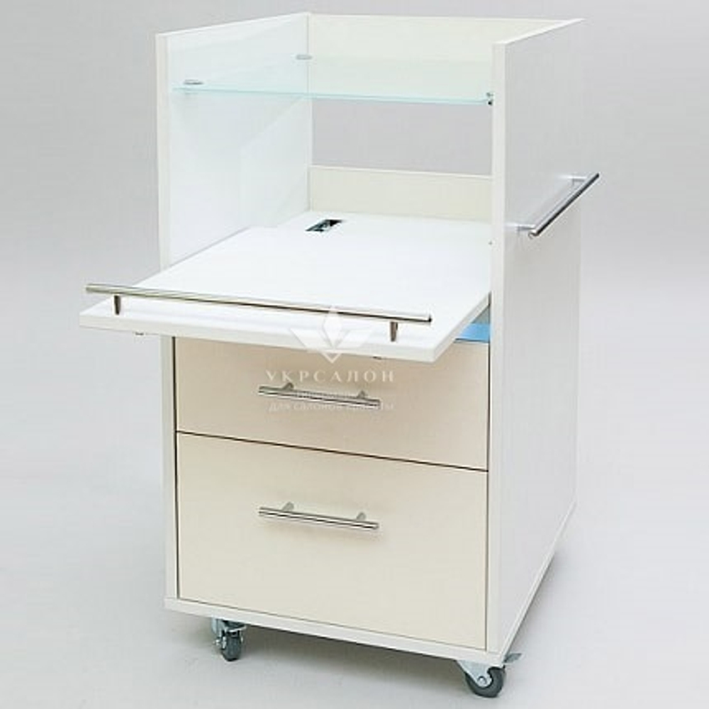 Косметологическая тележка Kubika с бактерицидной лампой