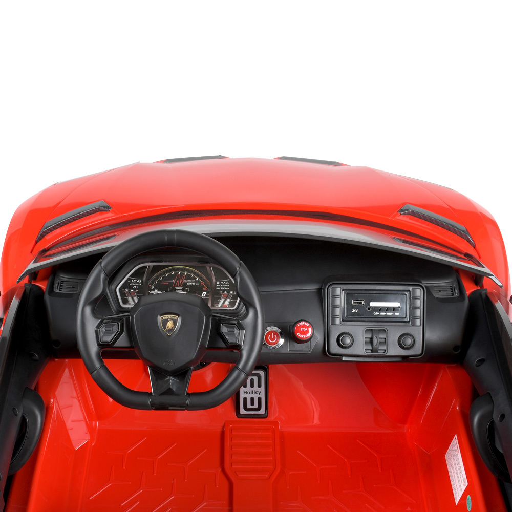 Детский двухместный электромобиль спорткар Lamborghini (Ламборгини) M 4788EBLR (24V)