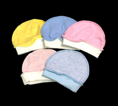 Шапочка, інтерлок ТМ "Ua" (0-3 міс, 38 см)
