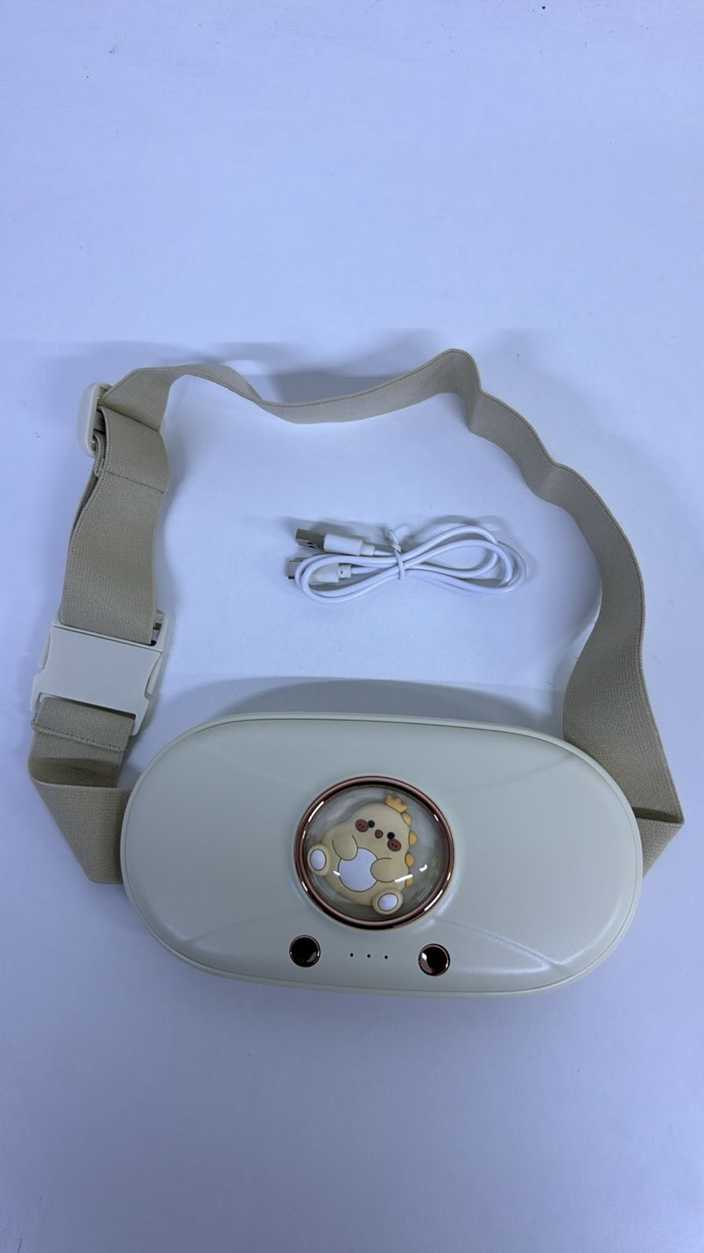 Пояс-грелка бежевая