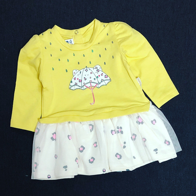 Сукня "Парасолька", двунитка з начосом, фатін ТМ "Iggy"