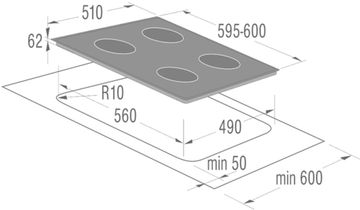 Варильна поверхня електрична GORENJE EC 610 CSC