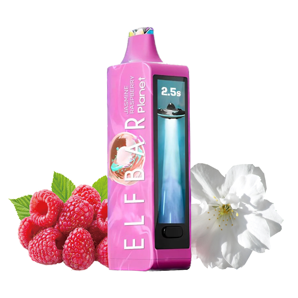 Elf Bar Planet 25000 - Jasmine Raspberry (5% Nic)