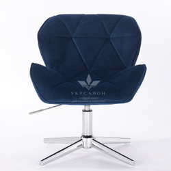 Стільчик клієнта Paris velor cross