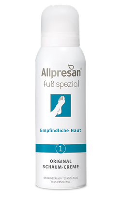 Регенеруюча крем-піна для чутливої шкіри allpresan №1