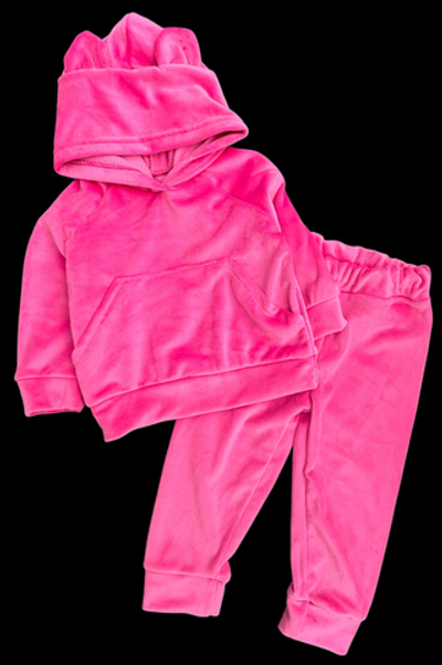 Костюм 2в1: худі, штани "Оксамит", велюр на плюші ТМ "UA"