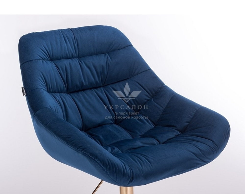 Стільчик майстра Relax velor gold