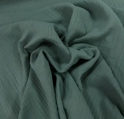 Муслин жатый однотонный