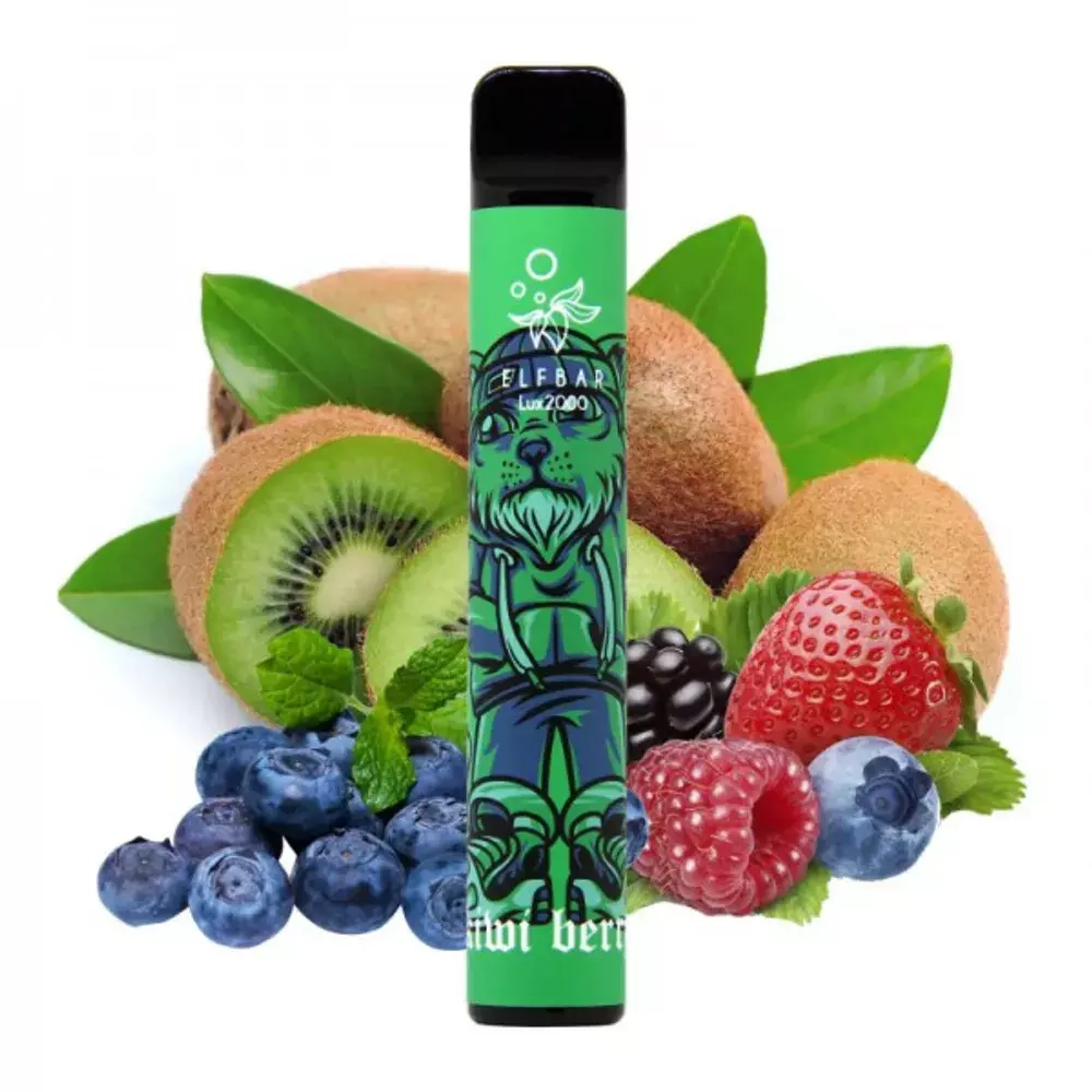 Elf Bar 2000 - Kiwi Berry (5% nic, Lux)