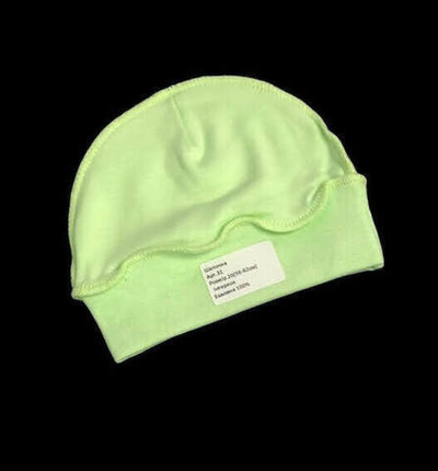 Шапочка, інтерлок ТМ "Ua" (0-3 міс, 38 см)