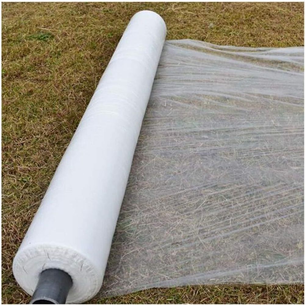 Плёнка 30 мкм 1,2 м/1000 м. прозрачная для мульчи, без перфорации