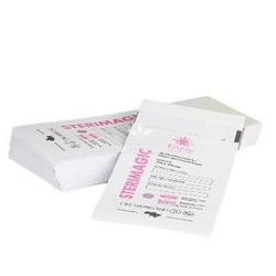 Пакети для стерилізації ППСП-Б Sterimagic із білого паперу з індикатором 4 класу 100×200 мм, 100 шт