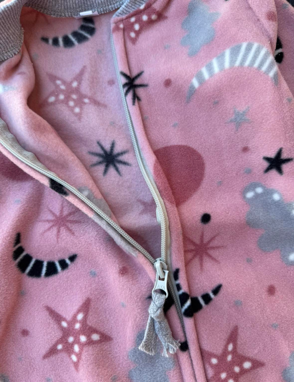 Комбінезон (ромпер) "Сяйво", фліс ТМ "P4"