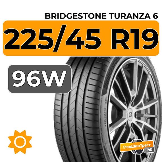 Bridgestone Turanza 6 225/45 R19 96W XL