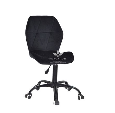 Стульчик мастера Alby Black Velor