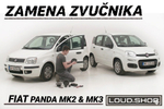 Komplet Zvučnika Fiat Panda Mk2 i Mk3