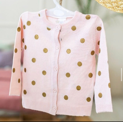 Кофта "Горошки", акрил ТМ "Miss cutie" (62 см)