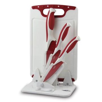 Набір ножів Barton Steel BS 9014 CB red