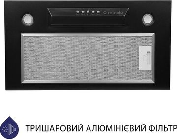 Витяжка Minola HBI 5324 BL 800 LED